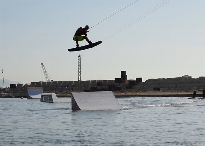 Christian Ramirez in Barcelona Cable Park