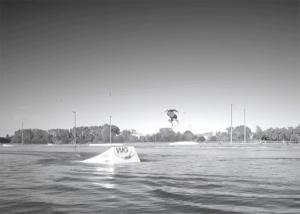 Andre Bujaka Börold at cable Grossbeeren in Berlin