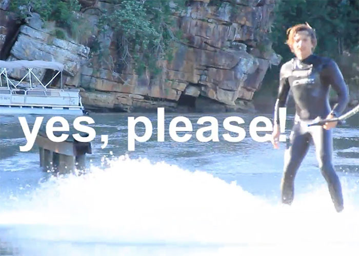 Yes, Please! by riders from The South African Wakeskate Tour