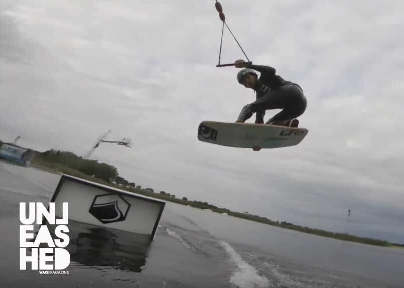 Wakeskate session James-matti